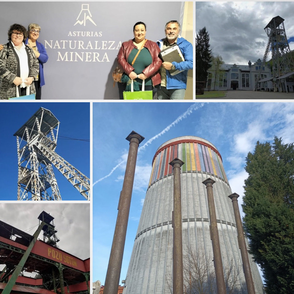 @apitasturias continúa su formación permanente. Hoy en el I Foro Internacional de Turismo Industrial Minero, en el Pozo Sotón, donde ⁦⁦<a href="/TurismoAsturias/">TurismoAsturias</a>⁩ , presentó la marca “Asturias, Naturaleza Minera” para posicionar la región como destino de turismo industrial.