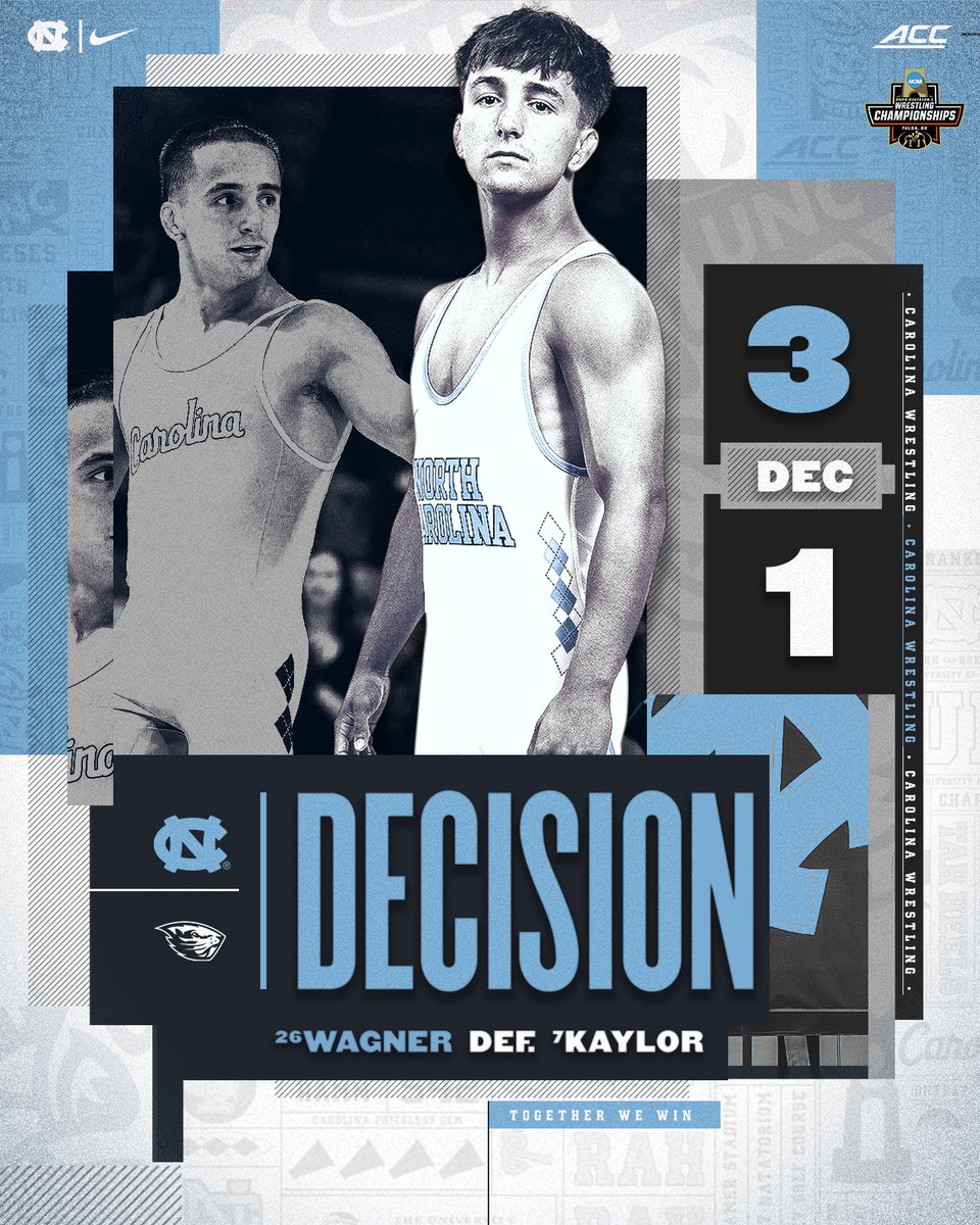 UNCWrestling's tweet photo. What a start for Jack!

He defeats No. 7 Brandon Kaylor of Oregon State in round 1!

#GoHeels | #TogetherWeWin https://t.co/U5QUfNyAt3