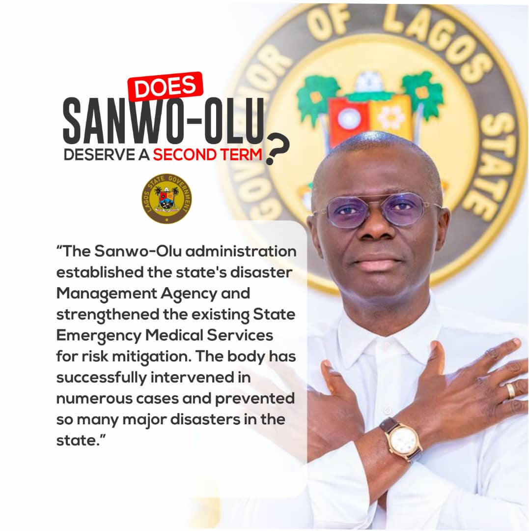 MirabelOmoAgba's tweet photo. Gov. wey Sabi as E dey go.
If people would put their emotions aside and focus on efficiency, then Sanwoolu truly is the right man amongst other candidates to emerge the Governor of Lagos State again.

Apparently He's got the experience — technical, economical &amp; political know-how https://t.co/K7LABAIsaE