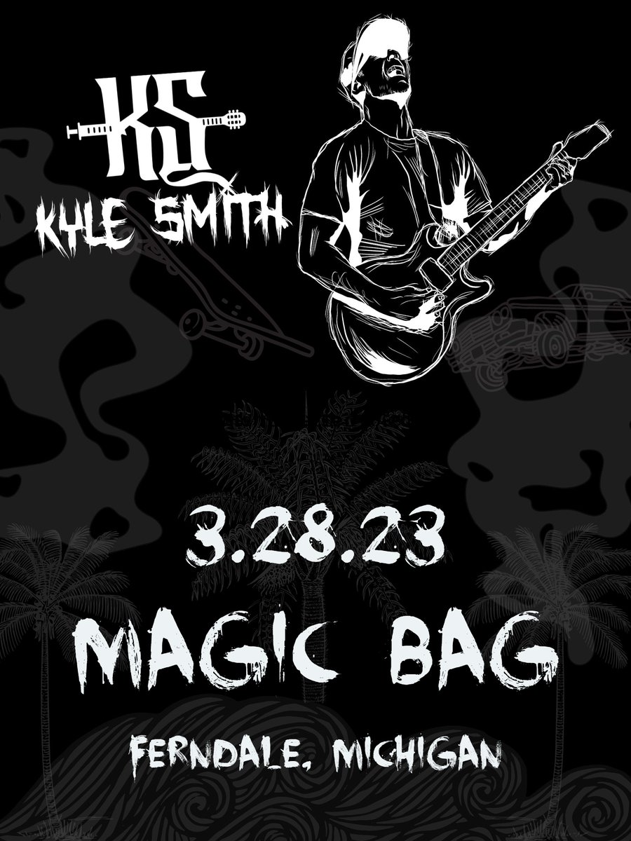 themagicbag's tweet photo. 🎸Coming soon to the Magic Bag🎸
Kyle Smith with George Montrelle 
Tue, March 28 | Tix: $15 adv. | 7 pm | All Ages
Ticket Link: https://t.co/SiRtb8Sbi5
#2023Tour #Reggae #TheMagicBag
#TagTheBag #Ferndale #KyleSmith https://t.co/w4Cv6Z5Nkb