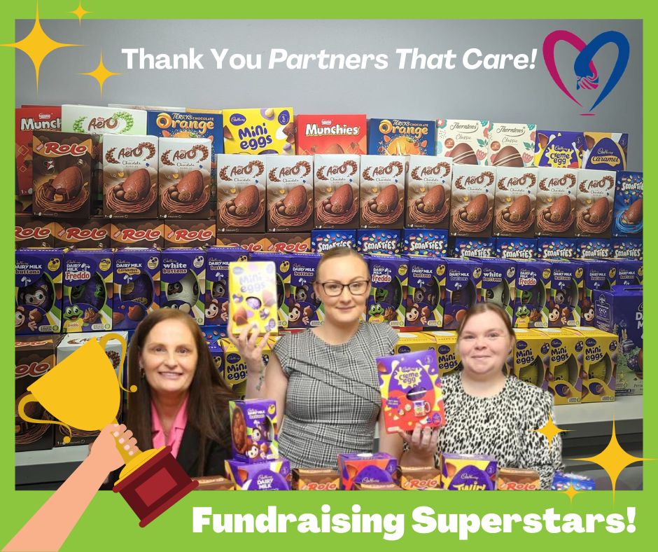 Thank you so much Partners That Care for your incredible Easter egg collection for service users at Barnardo's Inverclyde! 🥚🐰🐥 The team have collected an amazing 201 eggs so far and are hoping to reach their goal of 300 before Easter.

#easter #easteregg #scotland #barnardos