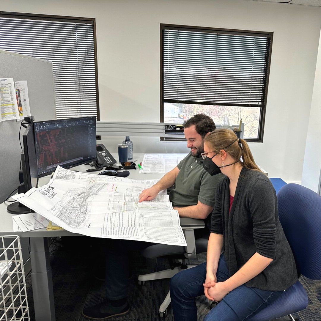 CPJ_Associates's tweet image. (1/3) On Wednesday, March 1, Andrew Funsch, PLA, invited Elliott Kenney, a University of MD graduate student, to come into our Silver Spring office to experience a day of work as a Landscape Architect at CPJ.

#shadowstudent #landscapearchitect #landscapearchitecture #mentor