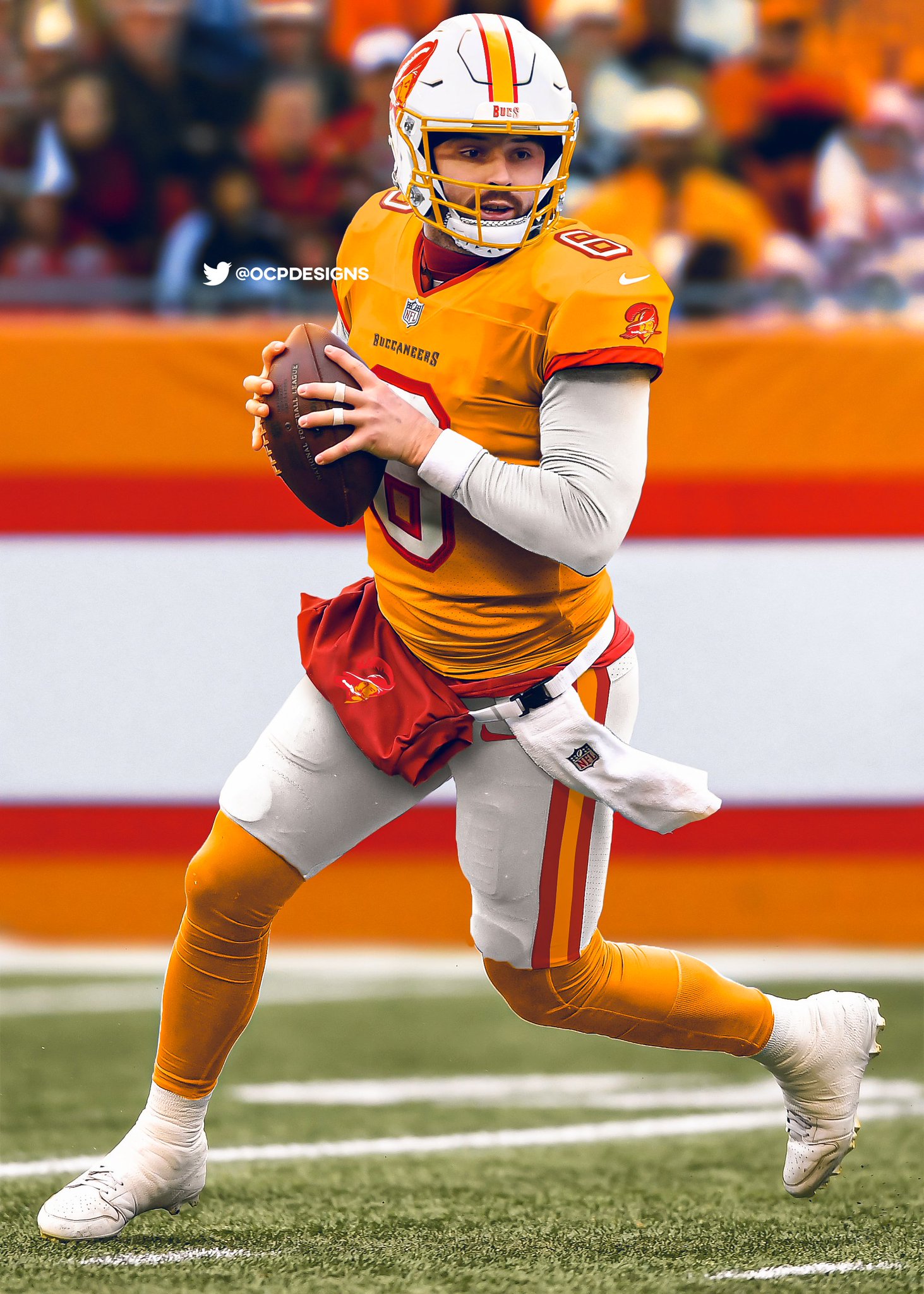 Top baker mayfield jersey orange Top Sellers