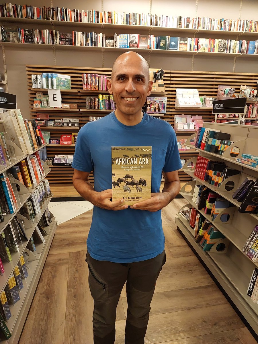Ara Monadjem (@monadjemara) on Twitter photo I was so excited to see my latest book in Exclusive Books, South Africa today! African Ark tells the story of where Africa's #mammals came from and their ecological roles. I also recently came across this flattering review of my book. See <a href="/kruger_magazine/">KRUGER MAGAZINE</a> for the full article I was so excited to see my latest book in Exclusive Books, South Africa today! African Ark tells the story of where Africa's #mammals came from and their ecological roles. I also recently came across this flattering review of my book. See <a href="/kruger_magazine/">KRUGER MAGAZINE</a> for the full article