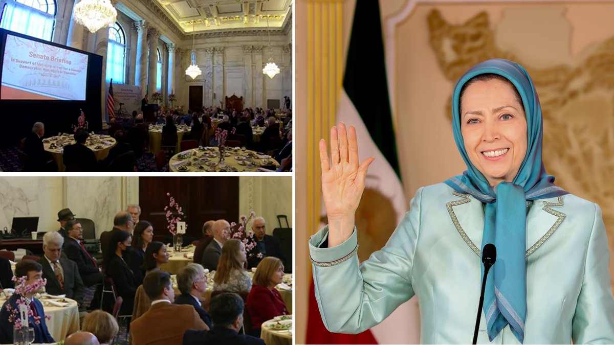 Maryam_Rajavi's tweet photo. The people of Iran view #Nowruz as a symbol of freedom, for which they have sacrificed much in recent months. 
Today, the concept of freedom is at the center of a confrontation between two opposing sides. 
On one side is the Iranian people and on the other side is the regime and its supporters with the sole aim of suppressing the uprising to keep the regime in power. 
#IranRevolution
https://t.co/hJFJt7YHFF