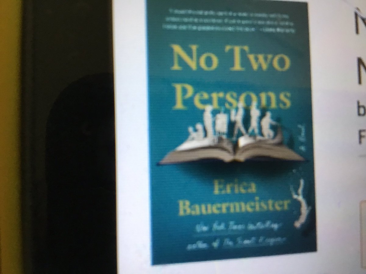 @EricaBauermeister Just finished ‘No Two Persons’ by Erica Bauermeister. Coming out in May 2023. I read on @NetGalley and I don’t do reviews. 

You want to read this book. #NoTwoPersons