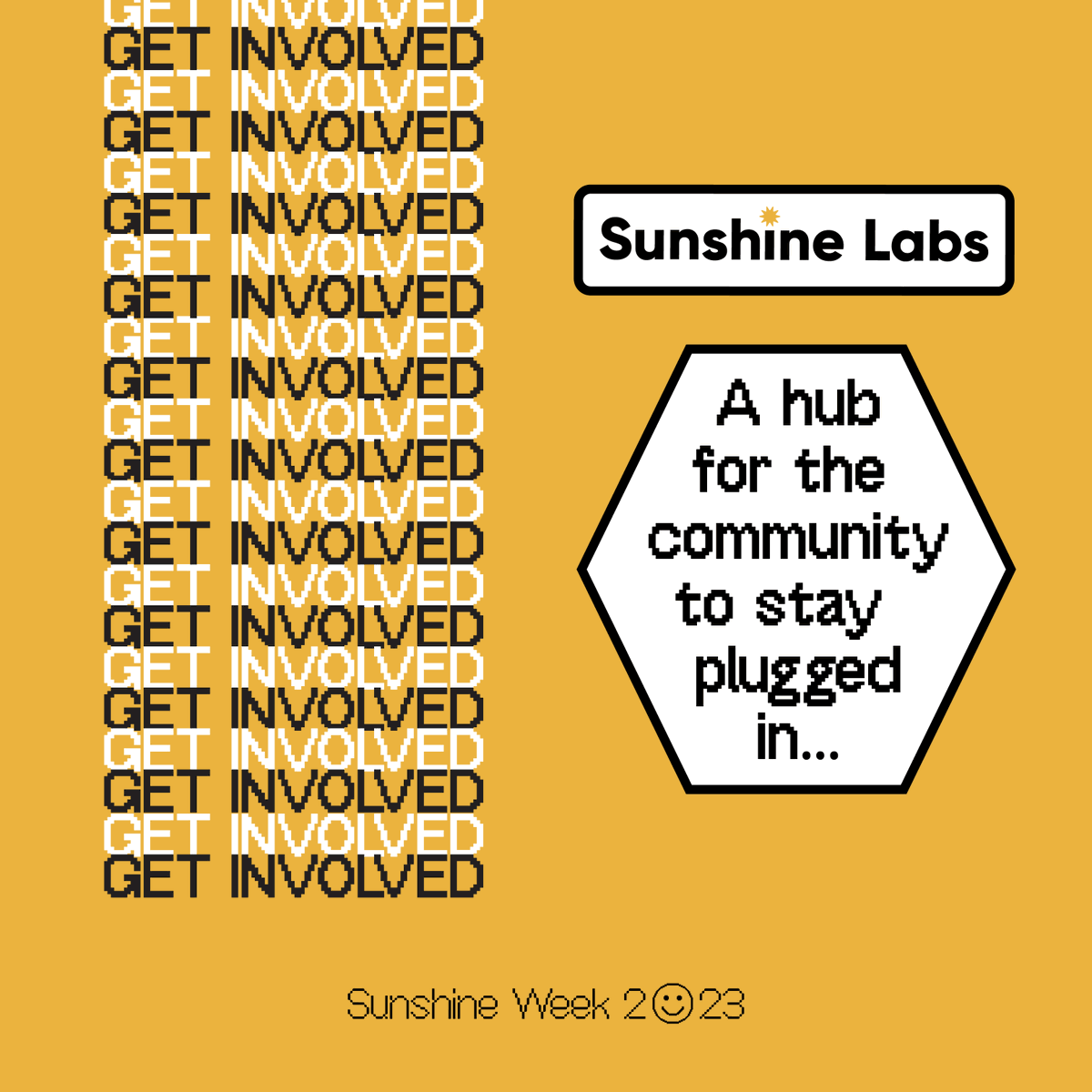 All together now! We want Sunshine Labs to be a hub for the community to get involved + stay informed. We’re starting small, but we have some exciting ideas to expand coming soon. Sign up for our newsletter at this link: rb.gy/m8vcr8

#sunshineweek #avlgov #avlnews