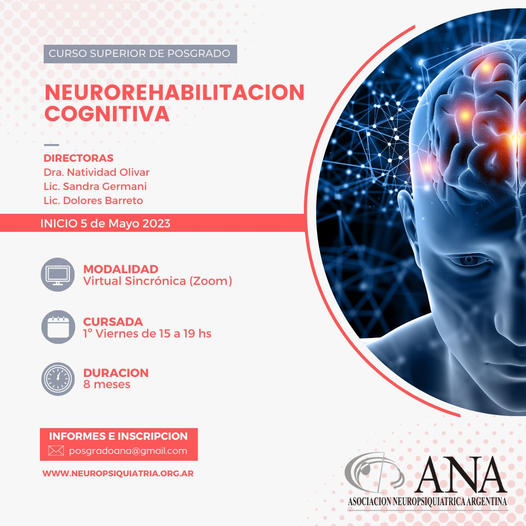 NeuropsiArg's tweet photo. INFORMES E INSCRIPCIÓN:
🗒https://t.co/MfvY59wgwW
📧posgradoana@gmail.com https://t.co/98PNtZqSqp
