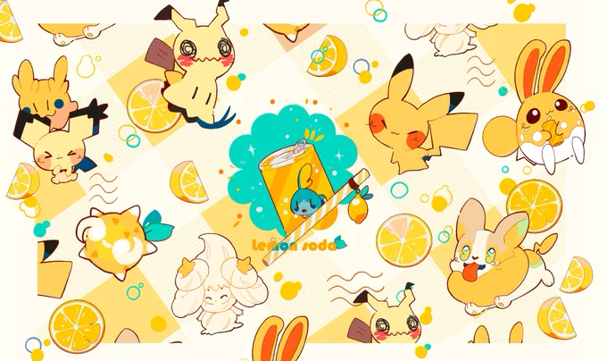 Lemon Soda Pokemon!  