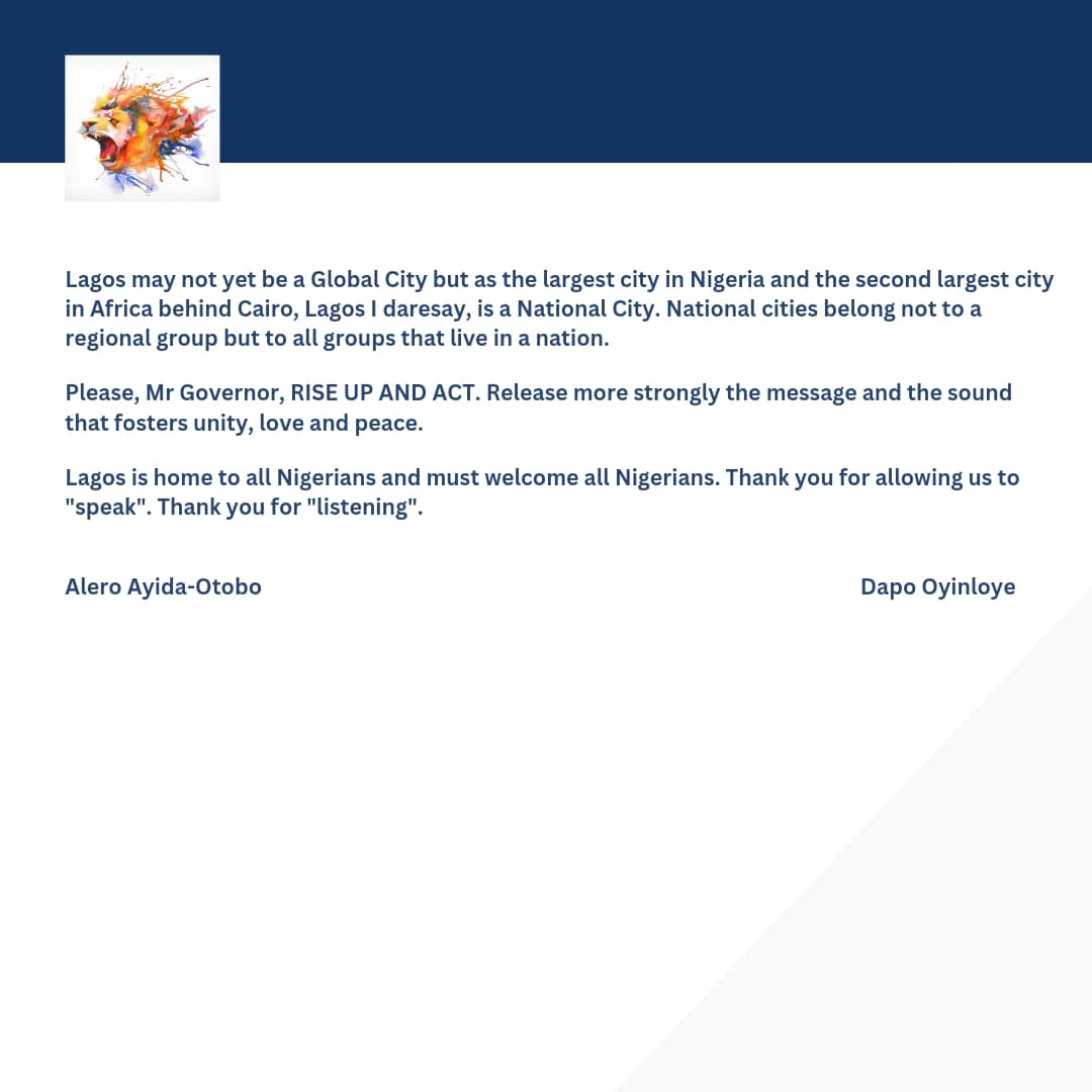 My first post on Instagram after the Presidential election of Saturday 25th February had the caption "I prayed. I voted. I am waiting". 

Since 25th of February I have felt pain and sadness concerning what we are witnessing in Lagos. 
#SoroSoke
#TheWokeGeneration
#ReformersArise