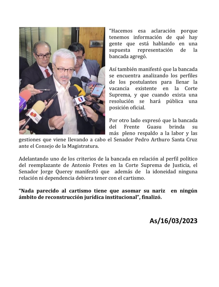 Frente Guasu tweet media
