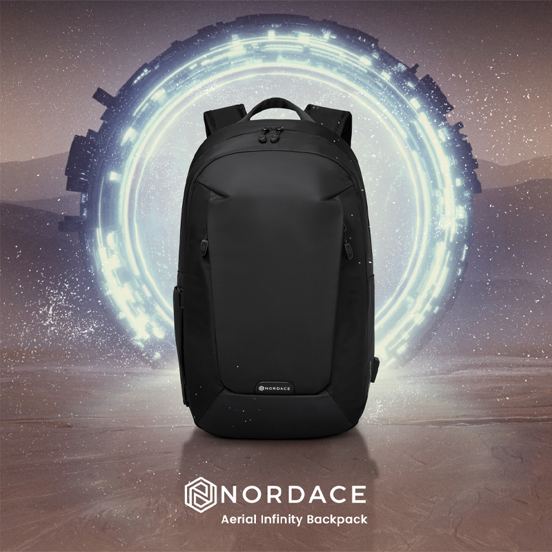 NordaceOfficial's tweet photo. Go beyond the limits: this backpack comes from the future! 
🚀Compact but roomy 
🚀Smart organization
🚀Innovative design