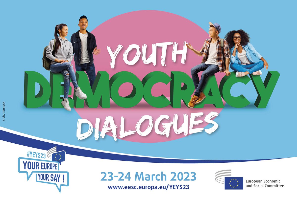 🏫Final #YEYS2023 school visit tomorrow!

🇪🇸@EU_EESC member Antonio García del Riego will be at #IESJorgeGuillén in #VillalóndeCampos (Valladolid, 17/03-11:00)

For a debate on #activecitizenship & #participativedemocracy with #EuropeanYouth

Info: europa.eu/!DYPCP7