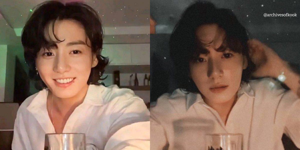 archivesofkook's tweet photo. You got that long hair, slicked back, white T-shirt. https://t.co/28HaDgAftK