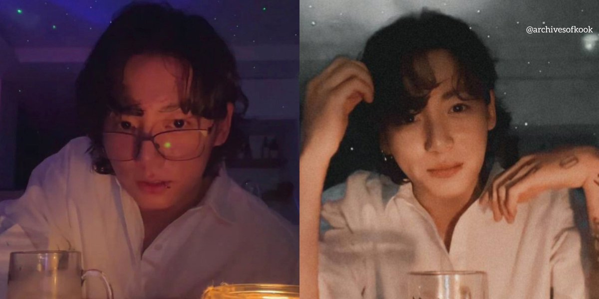 archivesofkook's tweet photo. You got that long hair, slicked back, white T-shirt. https://t.co/28HaDgAftK