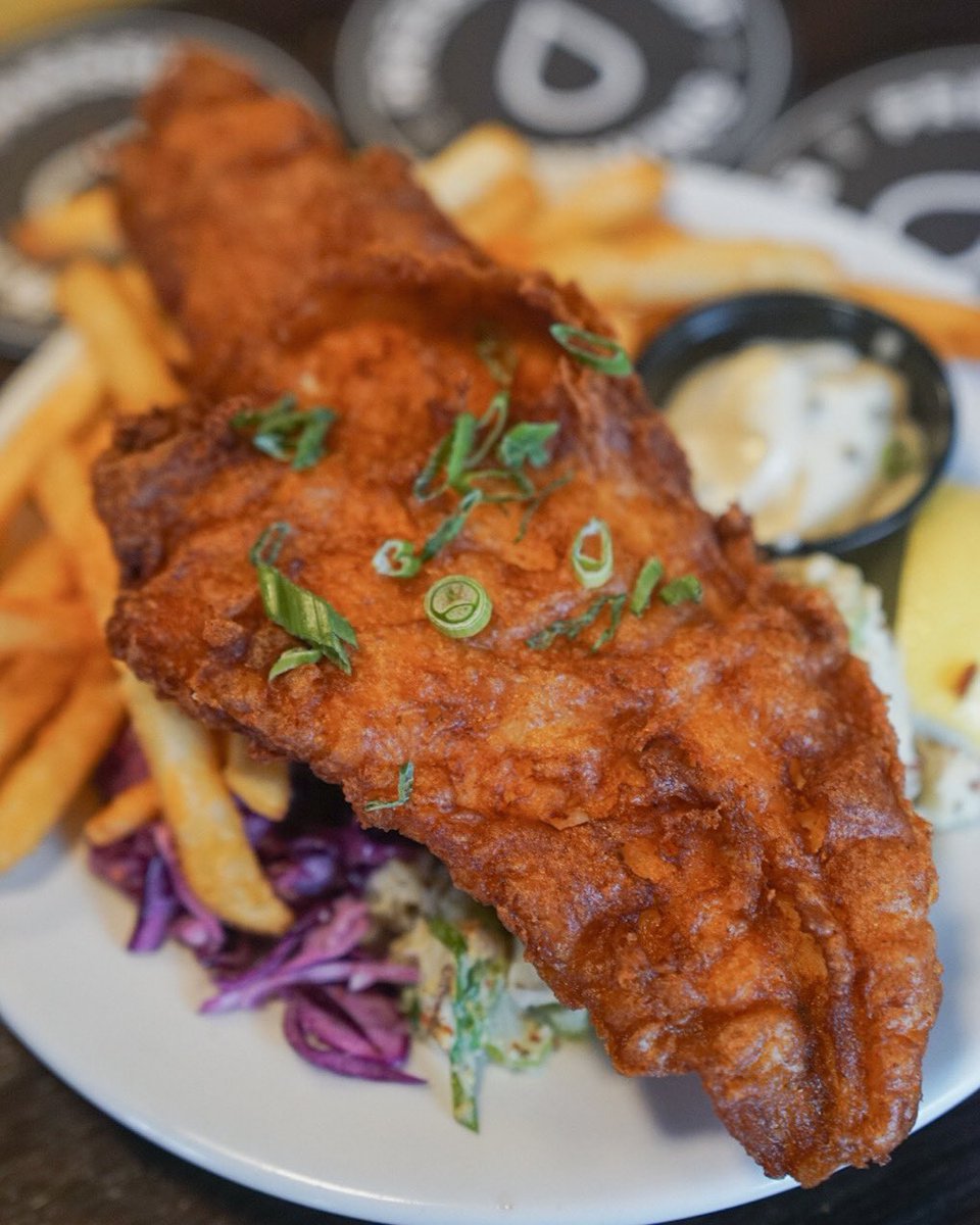 Looking for a new contender on your Buffalo #fishfry tour? Beer-battered using their Sticky Trees West Coast IPA, <a href="/pressurebrewers/">PressureDropBrewing</a> is looking mighty tasty!