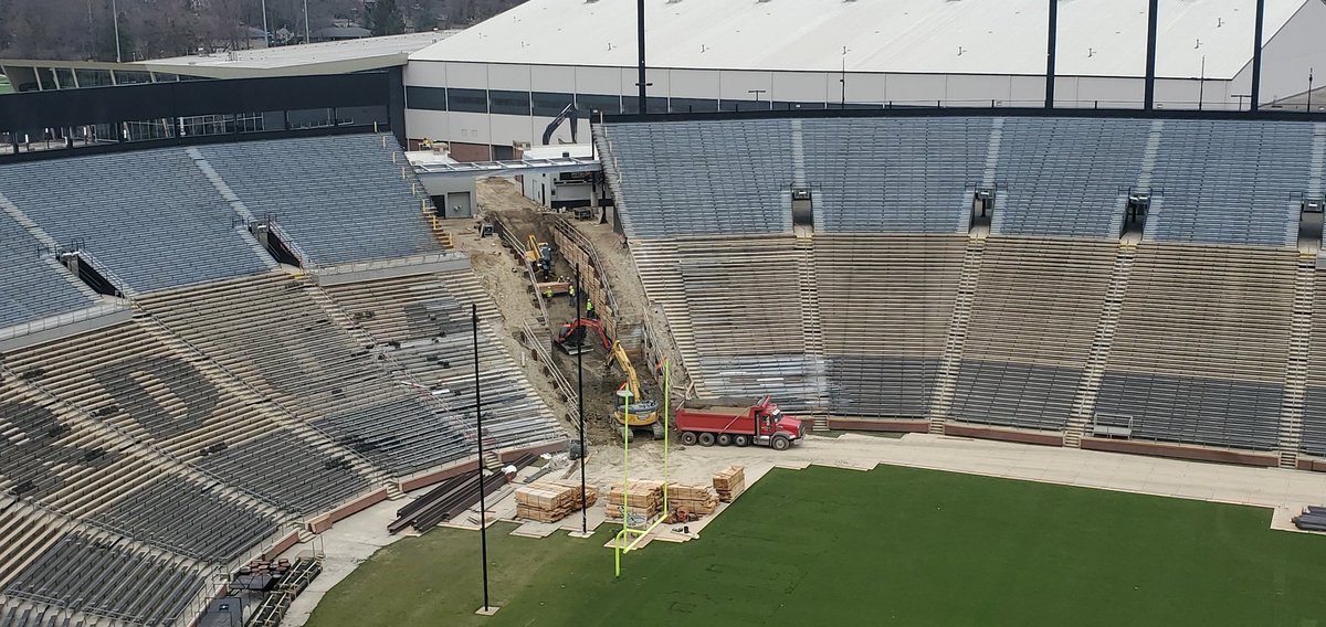 leseller's tweet photo. Progress on the Ross Ade upgrade.
#BoilerUp #rossade https://t.co/zjhhZC4kQI