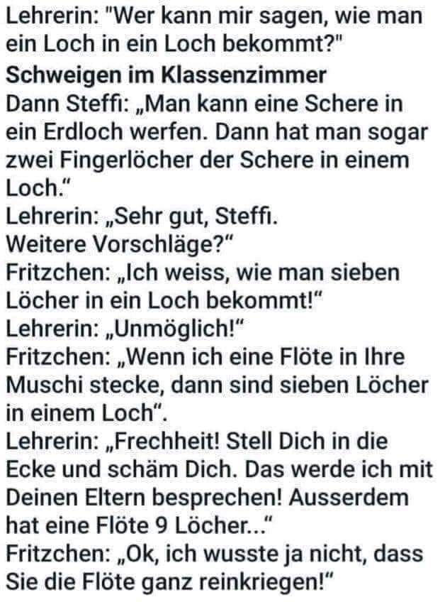 Witz zum Donnerstag