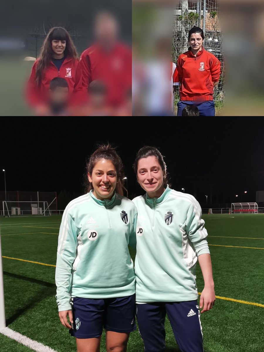 CD_San_Agustin's tweet photo. 🤩 Raquel y María, con pasado en el CD San Agustín, hicieron historia el pasado fin de semana jugando el primer partido de fútbol femenino del Nuevo Estadio José Zorrilla con el @RVfemenino, ganando al @OlimpicoLeon por 3-0… ¡con un gol de María!

👏🏽 ¡Enhorabuena, chicas! ❤️ https://t.co/13RdDSuiWR