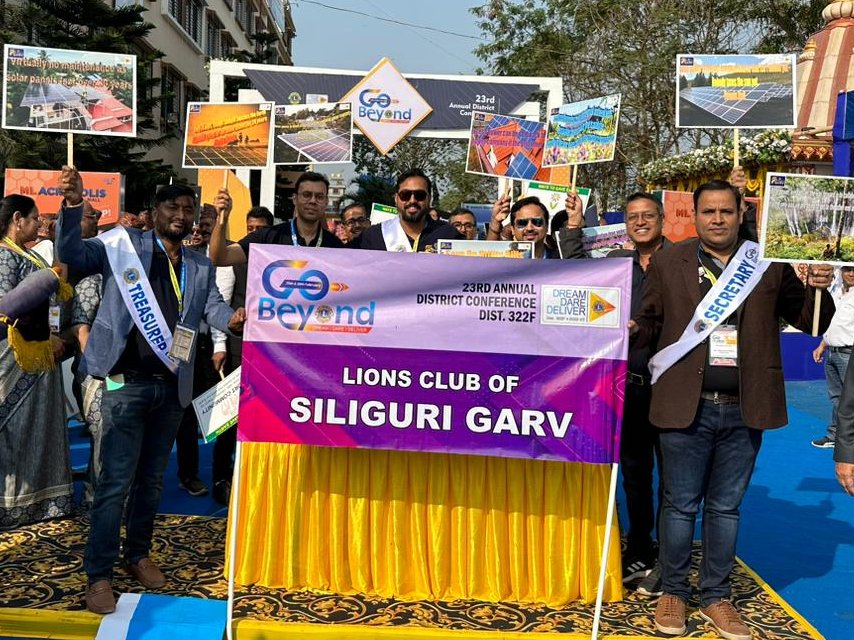 LCSGarv_322F's tweet photo. Lions Club Of Siliguri GARV at:-

Lions International
23RD Annual District Conference  - Dist. 322 F
Go Beyond
25th &amp; 26th February 2023
@lionsclubs
@LionsClubsIndia
#siliguri #westbengal #lions #lionsclub #Dream #Dare #Deliver #conference https://t.co/rLaAlW4QTe
