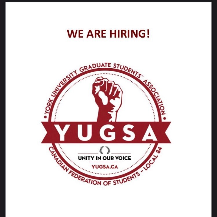 yugsa84 (@yugsa84) on Twitter photo Apply for our polling clerk positions for the upcoming YUGSA elections!
.
Email your resume to cro@yugsa.ca by Friday March 17th at 11:59pm.
Link in Bio for details on the role. instagr.am/p/Cp206Pig742/ Apply for our polling clerk positions for the upcoming YUGSA elections!
.
Email your resume to cro@yugsa.ca by Friday March 17th at 11:59pm.
Link in Bio for details on the role. instagr.am/p/Cp206Pig742/