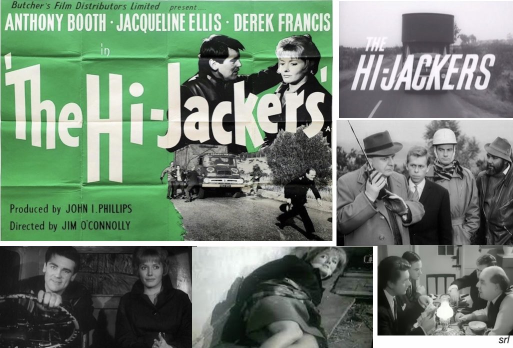 SaveRedlandLibr's tweet photo. 6:25pm TODAY on @TalkingPicsTV
The 1963 #Crime #Thriller film🎥 “The Hi-Jackers” directed & written by #JimOConnolly
🌟#AnthonyBooth #JacquelineEllis
+ #DerekFrancis #PatrickCargill #GlynnEdwards #DavidGregory #HaroldGoodwin #TonyWager #ArthurEnglish https://t.co/6GakDSFAgi