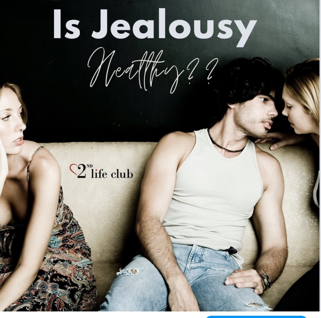 SecondLifeClub's tweet image. Jealousy is a common emotion that arises in romantic relationships, and it can be difficult to deal with. 
Please visit my page to read the rest 2ndLifeClub.com  

#dating #datingadvice #datinglife #single #lifecoach #love #singlelife #datingtips #relationship #truelove