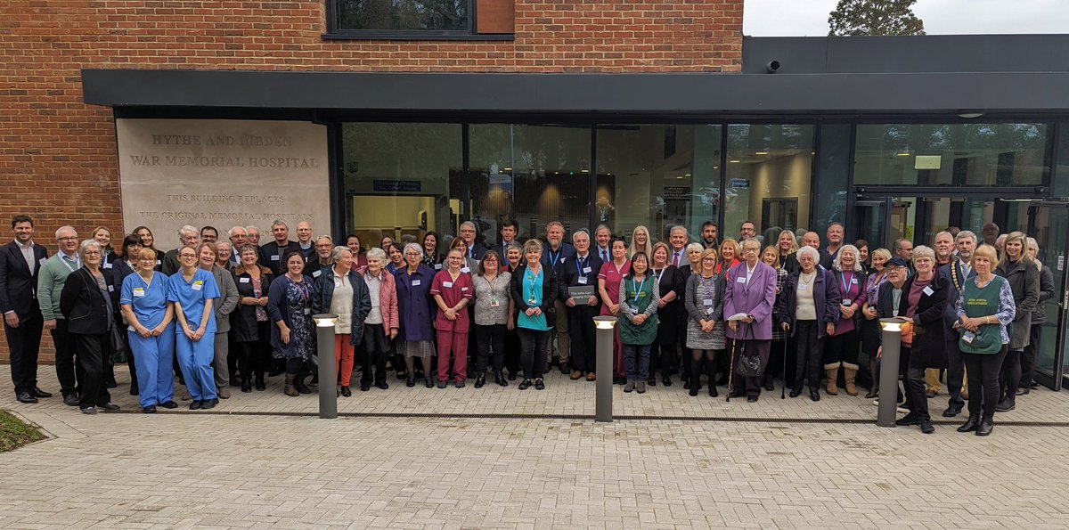 What an absolute joy today to officially open the brand new, state of the art, Hythe and Dibden War Memorial Hospital.

Members of the community, staff and partners gathered together today for this very special event.