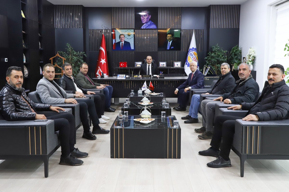 28. Dönem  Milletvekili Seçimi Aday Adaylığı  kasamında ilimizin önde gelen kuruluşlarından <a href="/bingoltso/">Bingöl Ticaret ve Sanayi Odası</a> Yönetim Kurulu Başkanı <a href="/Kadir_Cintay12/">Kadir Çintay</a>  ve Meclis Başkanı <a href="/dogankoc_12/">Doğan koç</a> ’u ziyaret ettik. <a href="/RTErdogan/">Recep Tayyip Erdoğan</a> <a href="/Akparti/">AK Parti</a> <a href="/BY/">Binali Yıldırım</a> <a href="/mustafasenbd/">MUSTAFA ŞEN</a> <a href="/_fatihsahin/">Fatih Şahin</a> <a href="/aliihsanyavuz54/">Ali İhsan YAVUZ</a> <a href="/_cevdetyilmaz/">Cevdet Yılmaz</a>