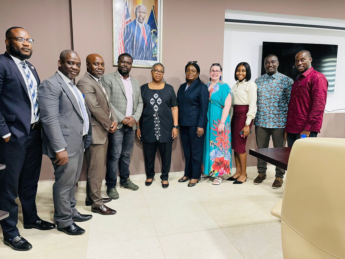 Open Ownership (@openownership) on Twitter photo Earlier this month, colleagues <a href="/CallMeFlayvour/">Favour Ime</a> and Emma Howard met counterparts from Liberia's Ministry of Foreign Affairs, <a href="/MaritimeLiberia/">Liberia Maritime Authority</a>, <a href="/liberia_revenue/">Liberia Revenue Authority</a>, Liberia Business Registry and Liberia EITI <a href="/EITILIB/">Liberia Extractive Industries</a> (<a href="/eitiongti/">eileen tizon</a>) to work on the draft #BeneficialOwnership Regulation. Earlier this month, colleagues <a href="/CallMeFlayvour/">Favour Ime</a> and Emma Howard met counterparts from Liberia's Ministry of Foreign Affairs, <a href="/MaritimeLiberia/">Liberia Maritime Authority</a>, <a href="/liberia_revenue/">Liberia Revenue Authority</a>, Liberia Business Registry and Liberia EITI <a href="/EITILIB/">Liberia Extractive Industries</a> (<a href="/eitiongti/">eileen tizon</a>) to work on the draft #BeneficialOwnership Regulation.
