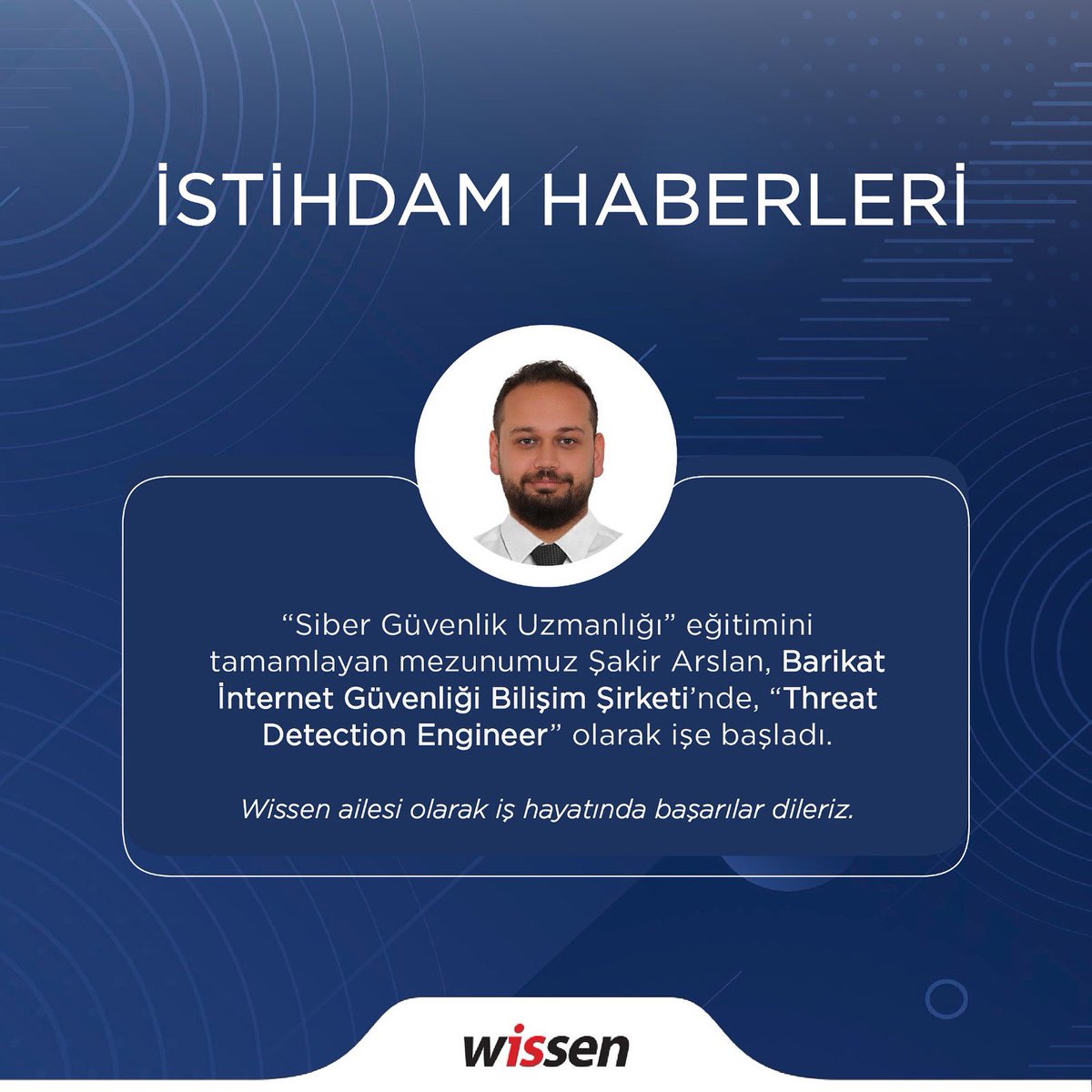 İstihdam Haberleri🎯

“Siber Güvenlik Uzmanlığı” eğitimini tamamlayan mezunumuz Şakir Arslan, Barikat İnternet Güvenliği Bilişim Şirketi’nde, “Threat Detection Engineer” olarak işe başladı.

#wissen #wissenakademie #wissentech #istihdam #sibergüvenlik #sibergüvenlikeğitimi