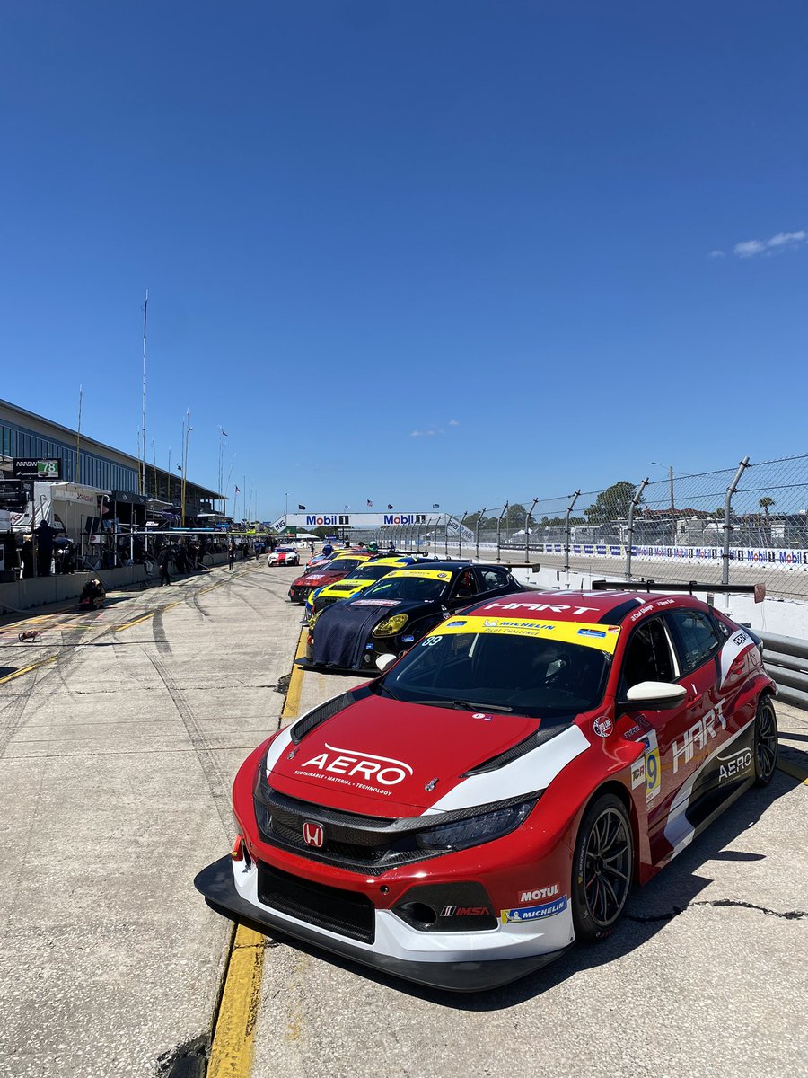 Up next: The IMSA Michelin Pilot Challenge Alan Jay 120! 🤘🏼

<a href="/IMSA/">IMSA</a> <a href="/MichelinRaceUSA/">Michelin Racing USA</a>