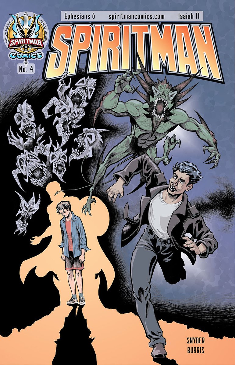 The Spiritman Update 412 - I know it's been a while.. sometimes you just gotta make the thing. Had to focus on finishing issue 4. Read free and order print copies at spiritmancomics.com #comics #superheroes #comicbookcover