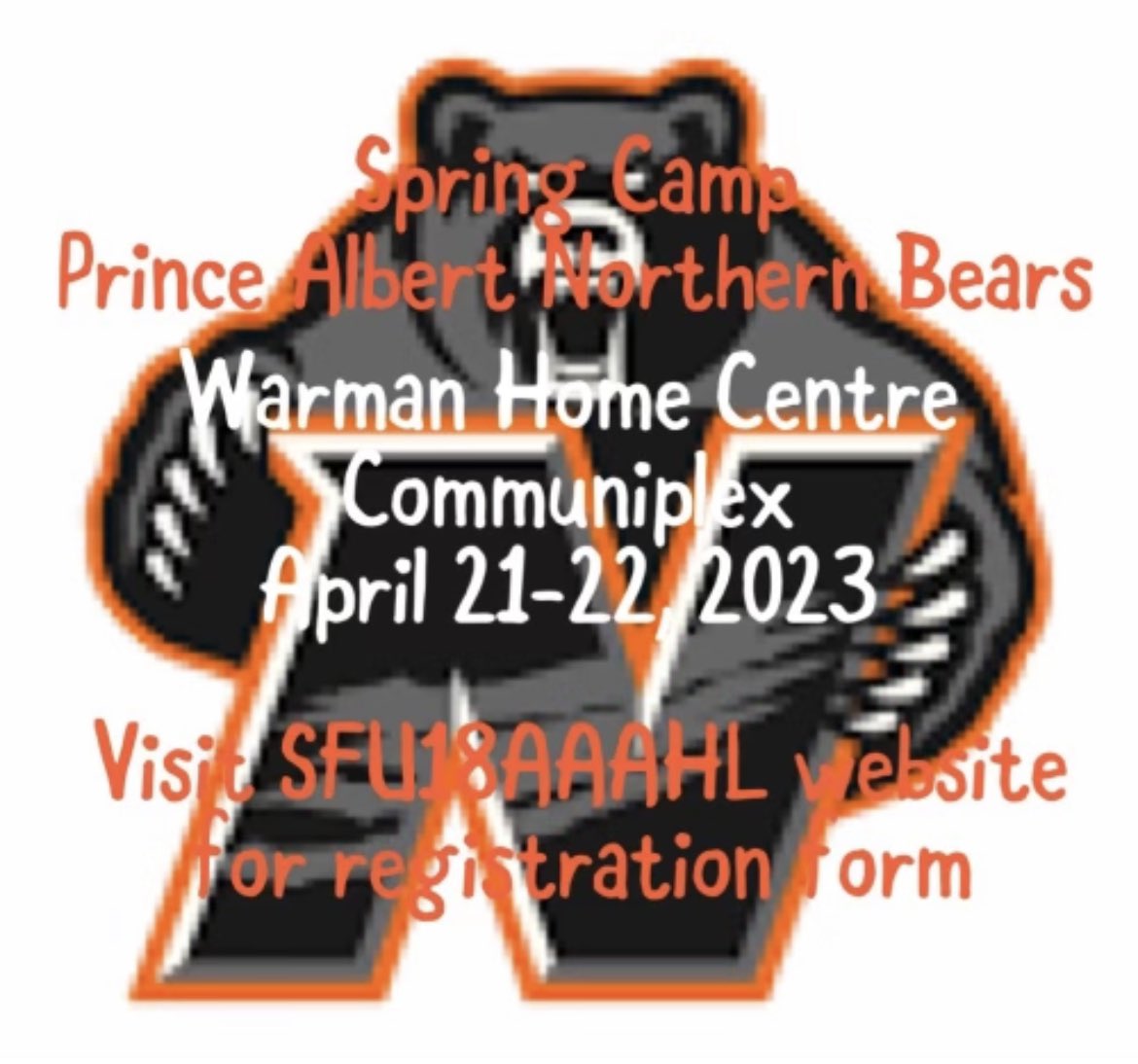 PABears's tweet photo. Spring Camp!! Limited Spots!!🐻🧡 https://t.co/PtoRS9zLoJ