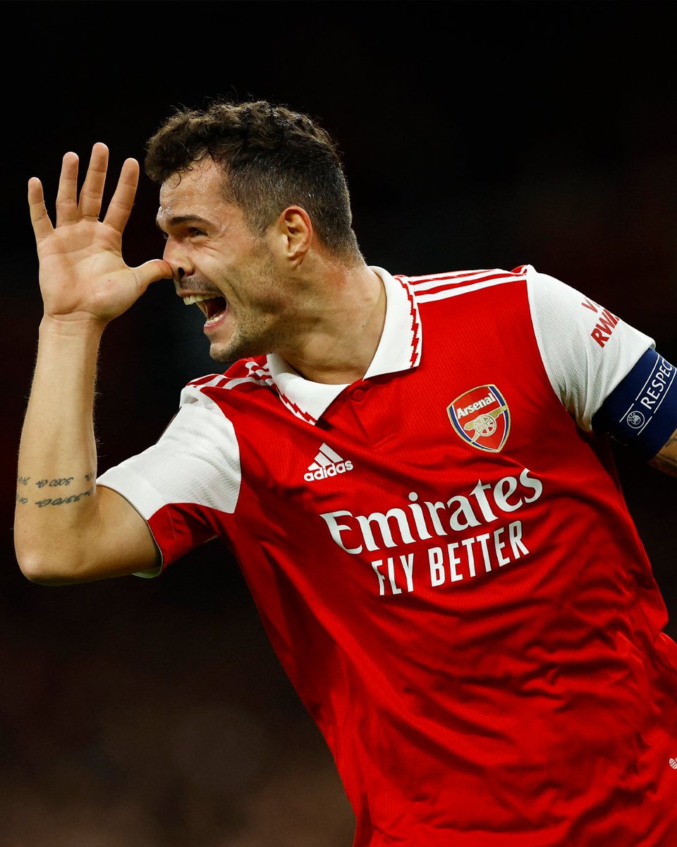 GiveMeSport on Twitter "🖐️ Granit Xhaka has now scored 5 goals this