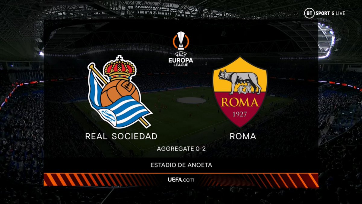Full match: Real Sociedad vs Roma