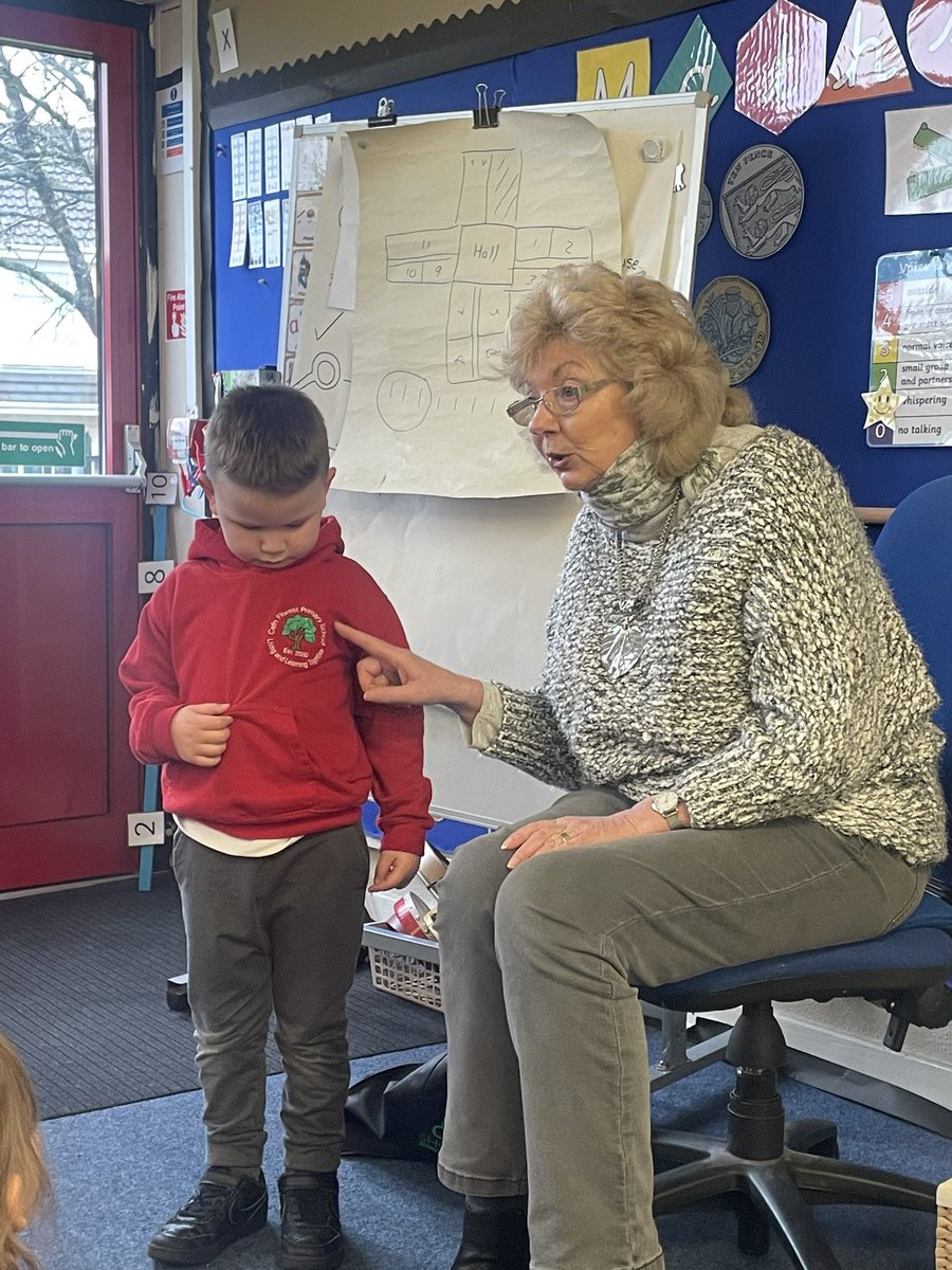 We had a VIP in Y1 to tell us about what <a href="/CefnPrimary/">Cefn Fforest Primary</a> was like 48years ago. Books/photos can tell us so much but real life accounts are far more memorable. Who knew she designed our logo 23yeara ago? Thanks to Mrs Carter, it was good to have her back with us 💕<a href="/cfpsHT/">J Farmer</a>