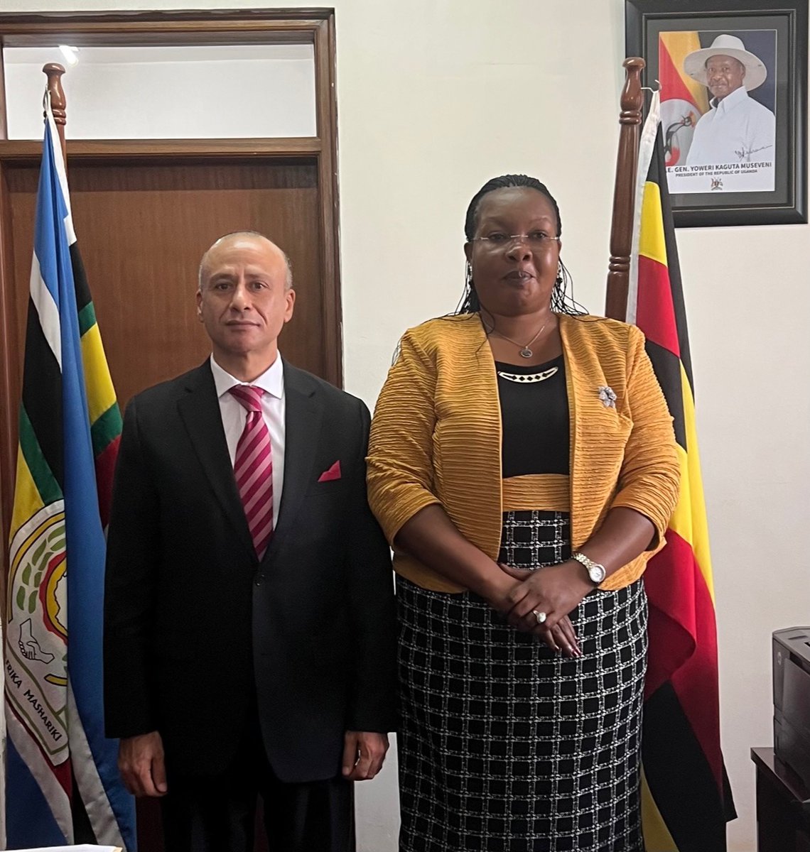 Egyptian Embassy in Uganda tweet media