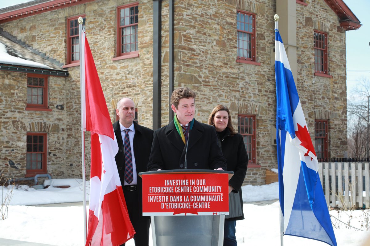 Yvan_Baker's tweet photo. WE DID IT!

Today, I was proud to announce on behalf of Min @FilomenaTassi, that the Gov of 🇨🇦 is investing $375,000 in Montgomery's Inn in Etobicoke Centre. This investment will allow Montgomery's Inn to hold more gatherings and accommodate more members of our community. 1/2 https://t.co/MhFXjEJP6F
