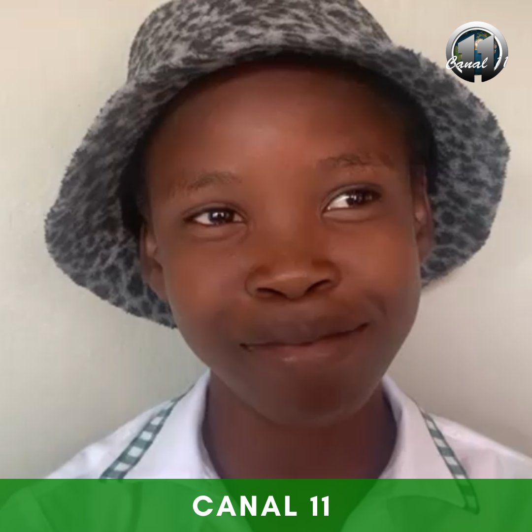 Canal11Haiti's tweet photo. Jacques Fabiola, gen sèlman 10 lane, li te rete #Matisan li demenaje, li chanje lekol sa pat anpeche pou li te premye nan klas li pandan chak trimès,li di nan mikwo #CANAL11 li te vle pran plas premye a, li travay li jwenn li 
#Canal11Haïti https://t.co/XWgYG8H6oE