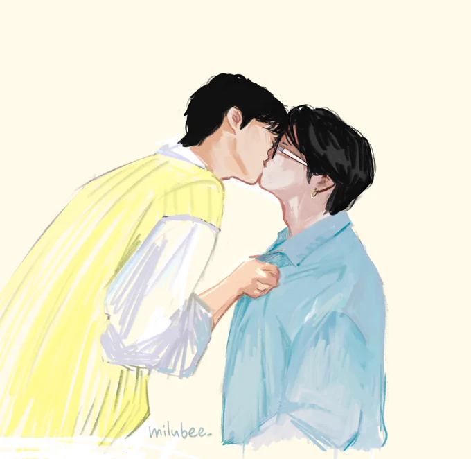 kiss for yoongie hyungie#sopefanart 