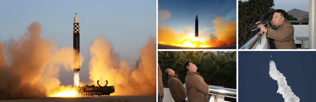 BREAKING: North Korea says it fired a Hwasong-17 ICBM on Thursday, with leader Kim Jong Un watching on with his daughter

More from <a href="/nknewsorg/">NK NEWS</a> soon.