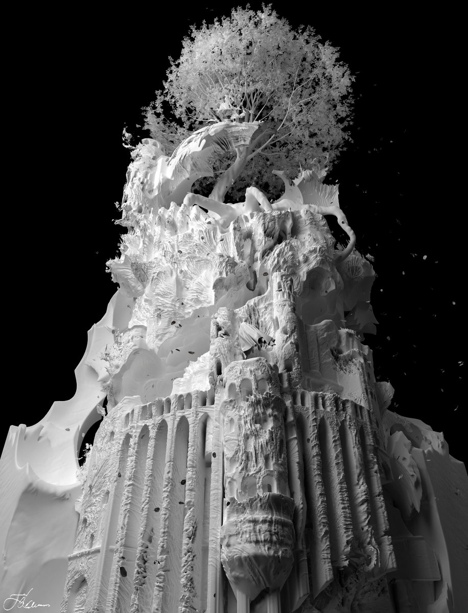 GM to everyone!
"Forgotten Temple" II
🤍The wind whispers secrets unheard🖤