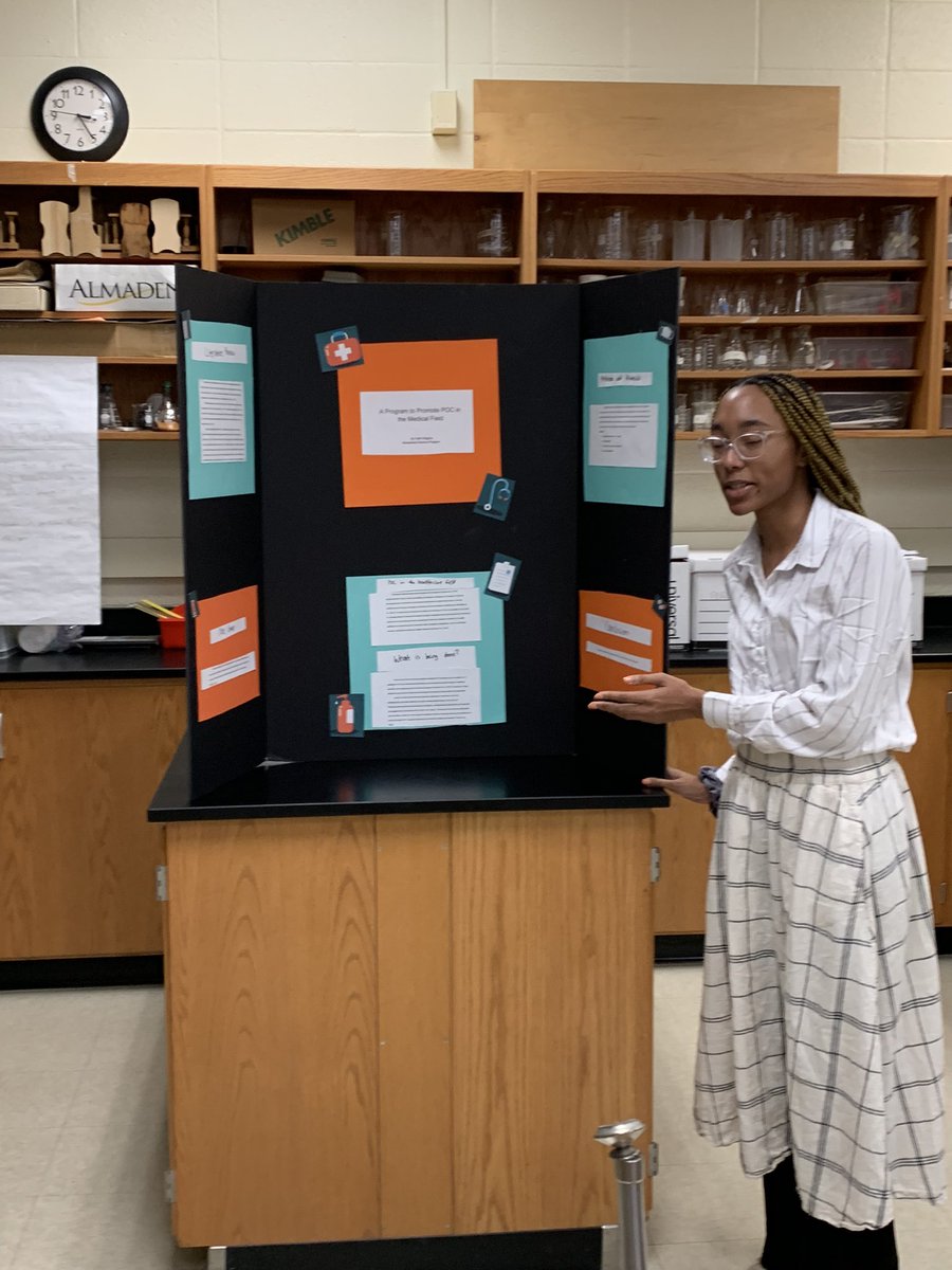 BlakeCarole's tweet photo. Perry Hall HS’s first ever Science Fair was a success! @Hall_Pride @BaltCoPS @PHHSBiomed @BCPSSci https://t.co/lRGcEqa88P