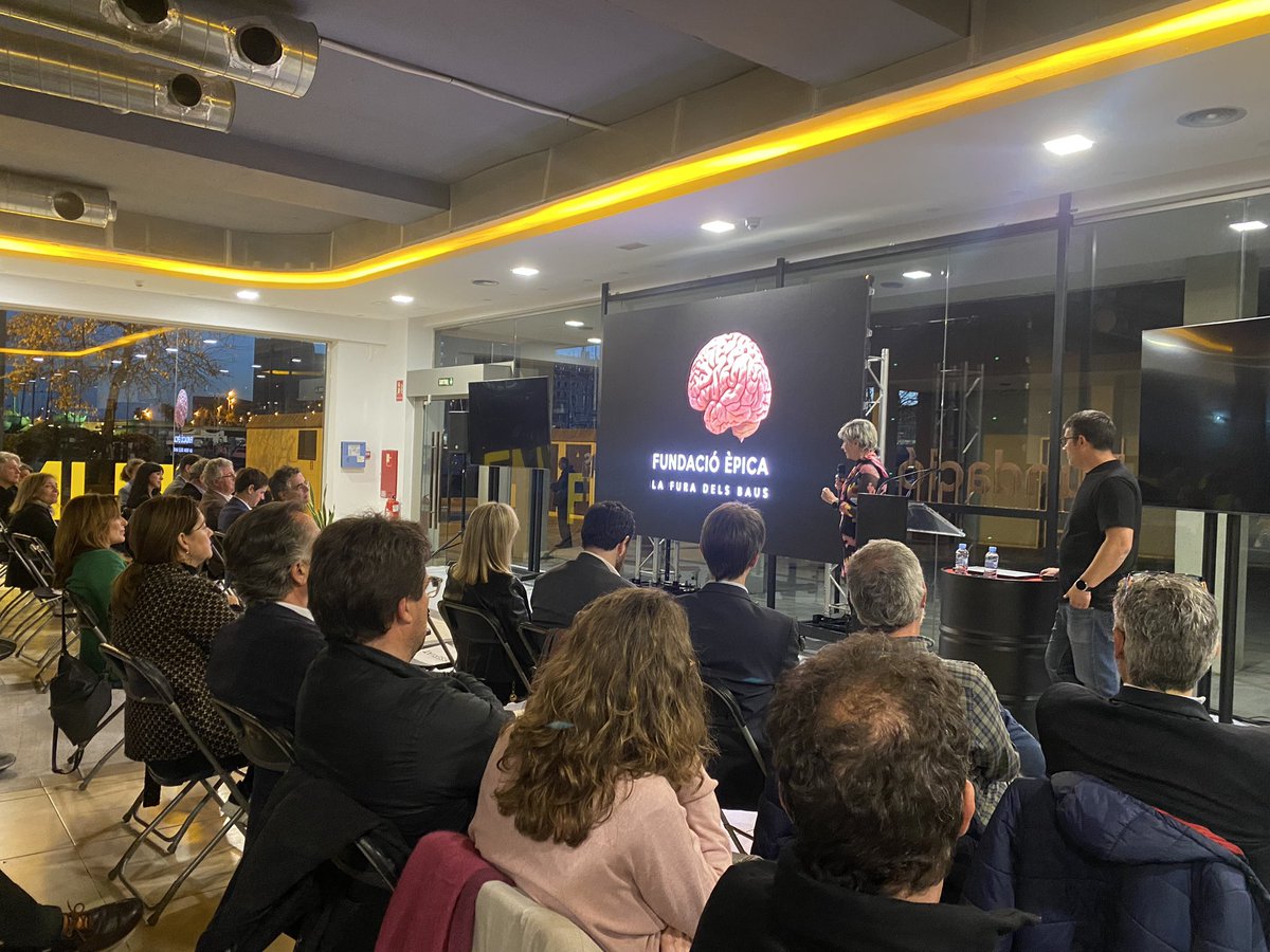 GTRecerca's tweet photo. Today we attended the opening of the new @epicalafura headquarter in #Badalona.

They introduced new projects in which science and art go together again, and from the #IGTP we continue to support them 🚀 https://t.co/5gdDonBtmi