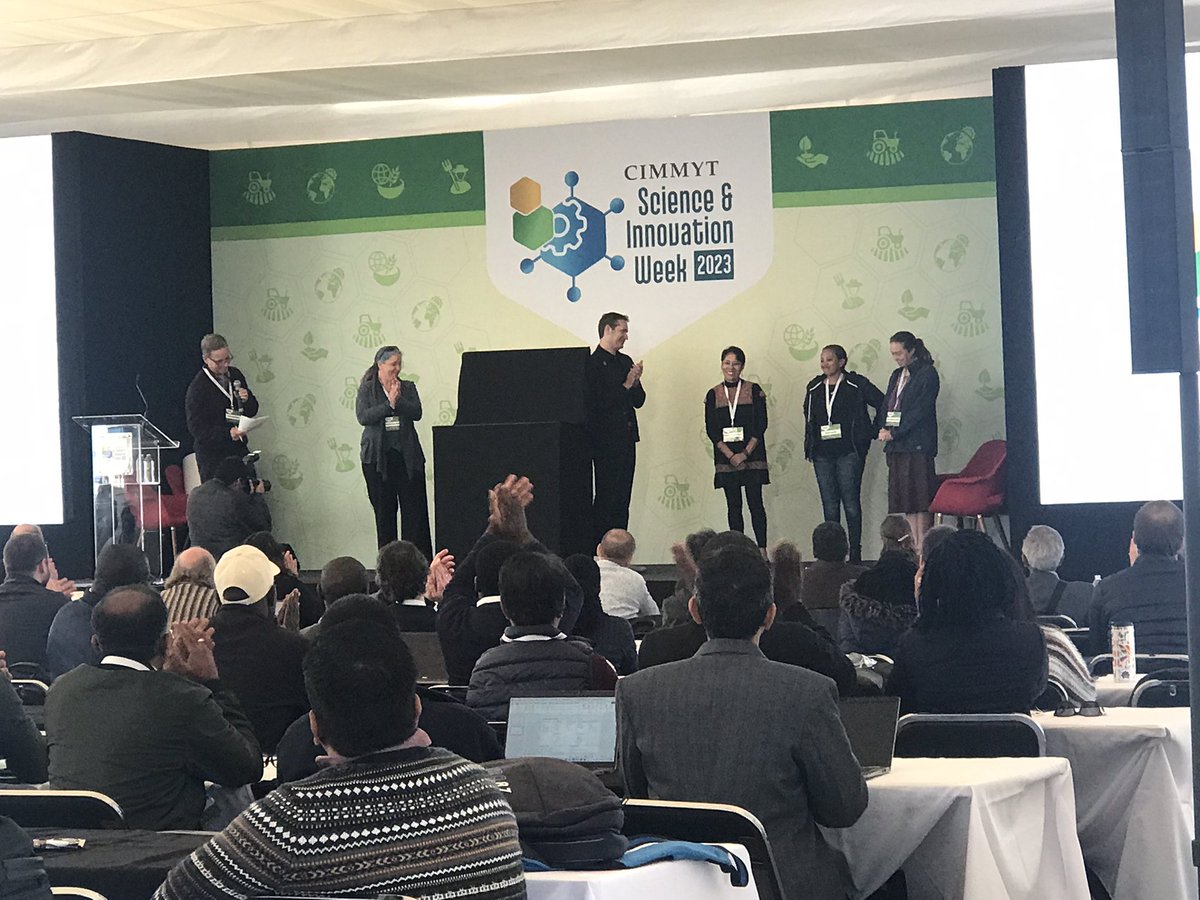 CIMMYTLegal's tweet photo. Last day of the #ScienceandInnovationWeek and we are very proud of the engagement with our colleagues from the different Regional Offices. Walking together to achieve CIMMYT’s mission and working on the Strategy 2030. #OneCIMMYT @CIMMYT https://t.co/I07H7wGzqi