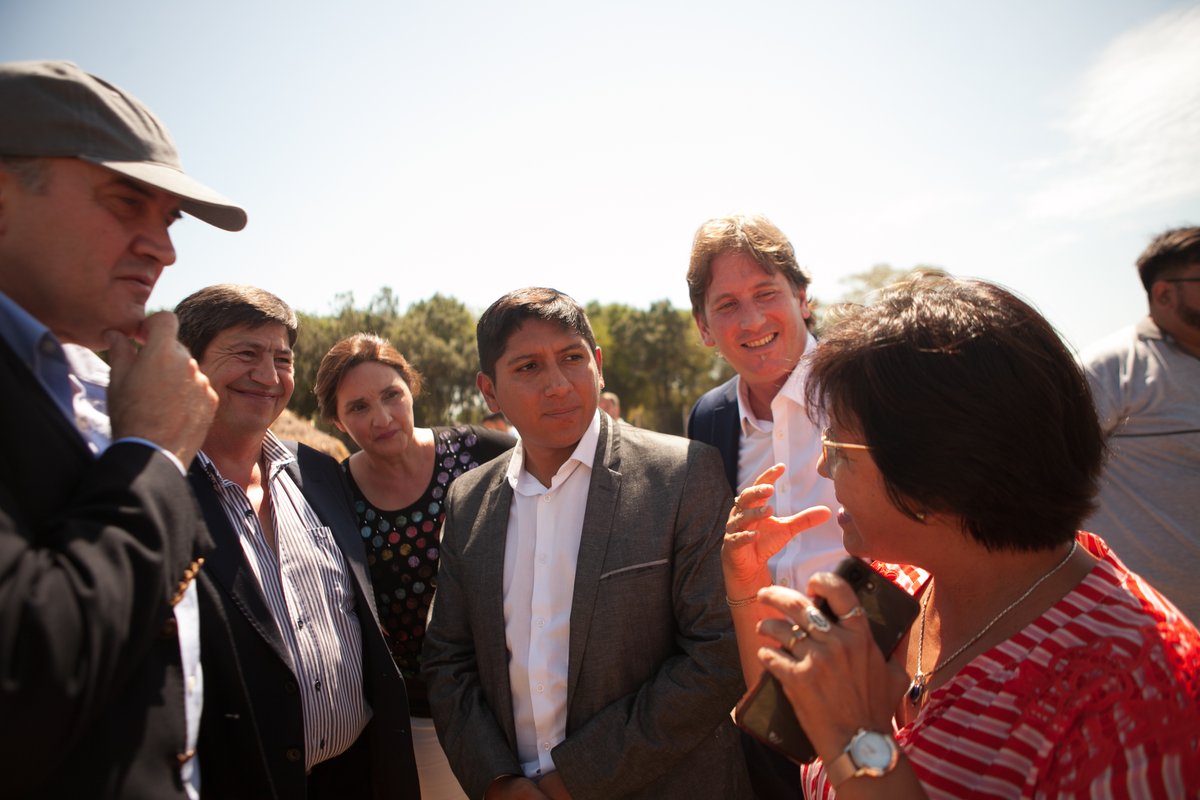 📍 Hoy recibimos a representantes de <a href="/el_BID/">Banco Interamericano de Desarrollo</a> que llegaron a Tucumán para recorrer obras financiadas por este organismo, como ser la planta de tratamiento de líquidos cloacales. Esta planta beneficiará a más de 130 mil habitantes de Alderetes, Banda del Río Salí y San Andrés.