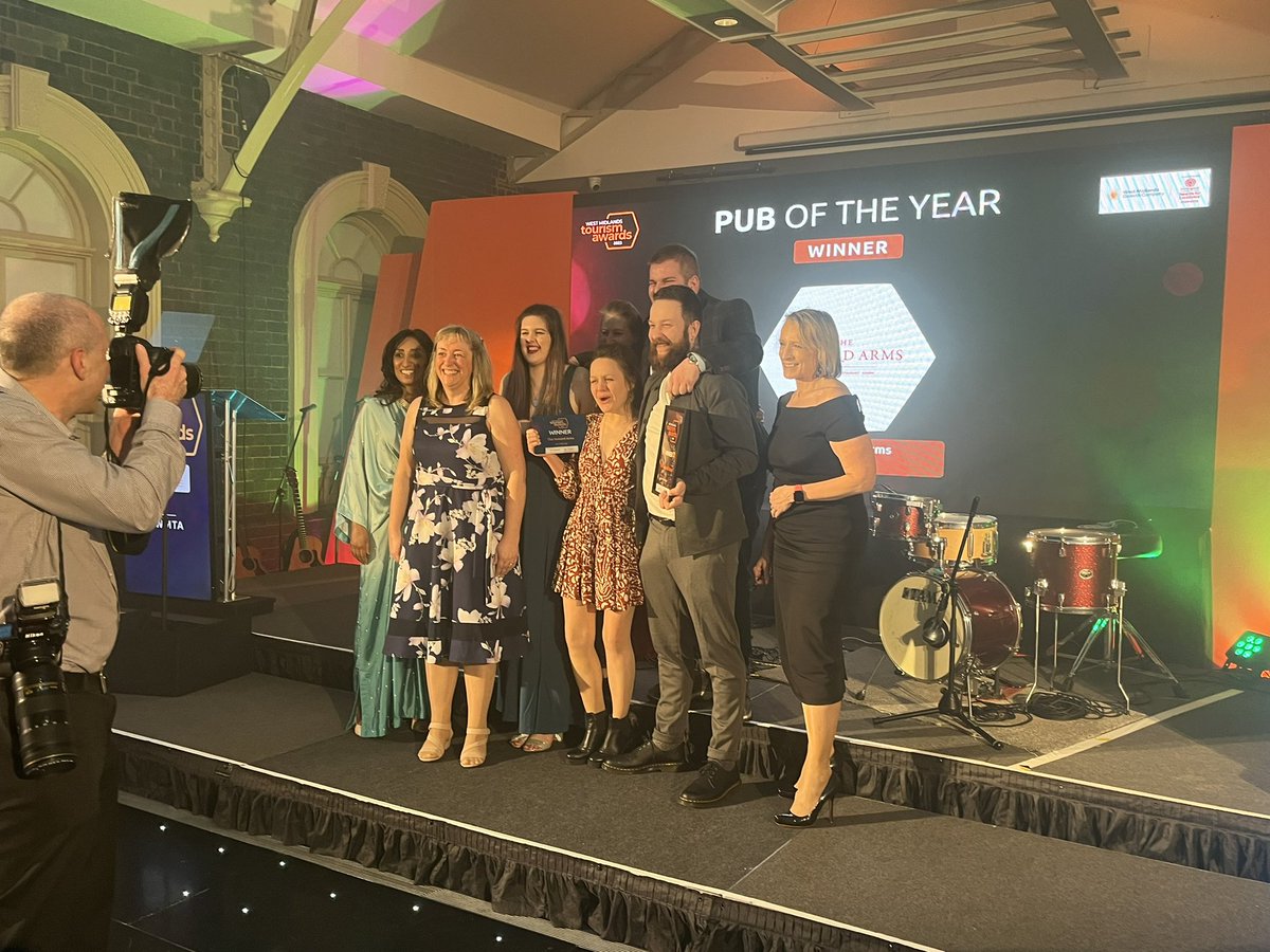 Congratulations to <a href="/thehowardarms/">The Howard Arms</a> for winning the #WMTA Pub of the Year 🥳
 
The judges praised the focus on locally sourced food, the welcoming atmosphere and the exceptional staff.