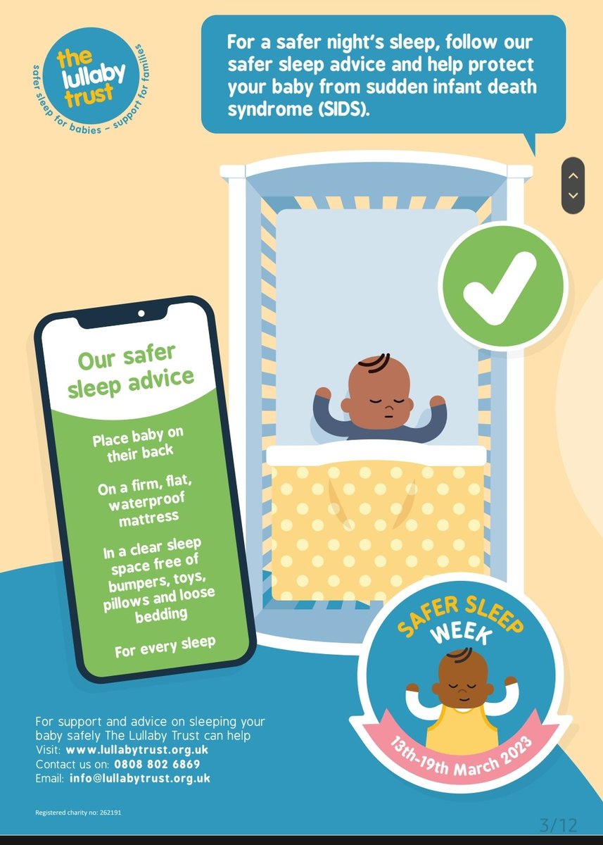 BWCIFT's tweet photo. The lullaby Trust have some great resources for #safesleepweek #brummiemummies #breastfeeing #birminghampregnancy #birminghampregnant https://t.co/Or30lMPQYE