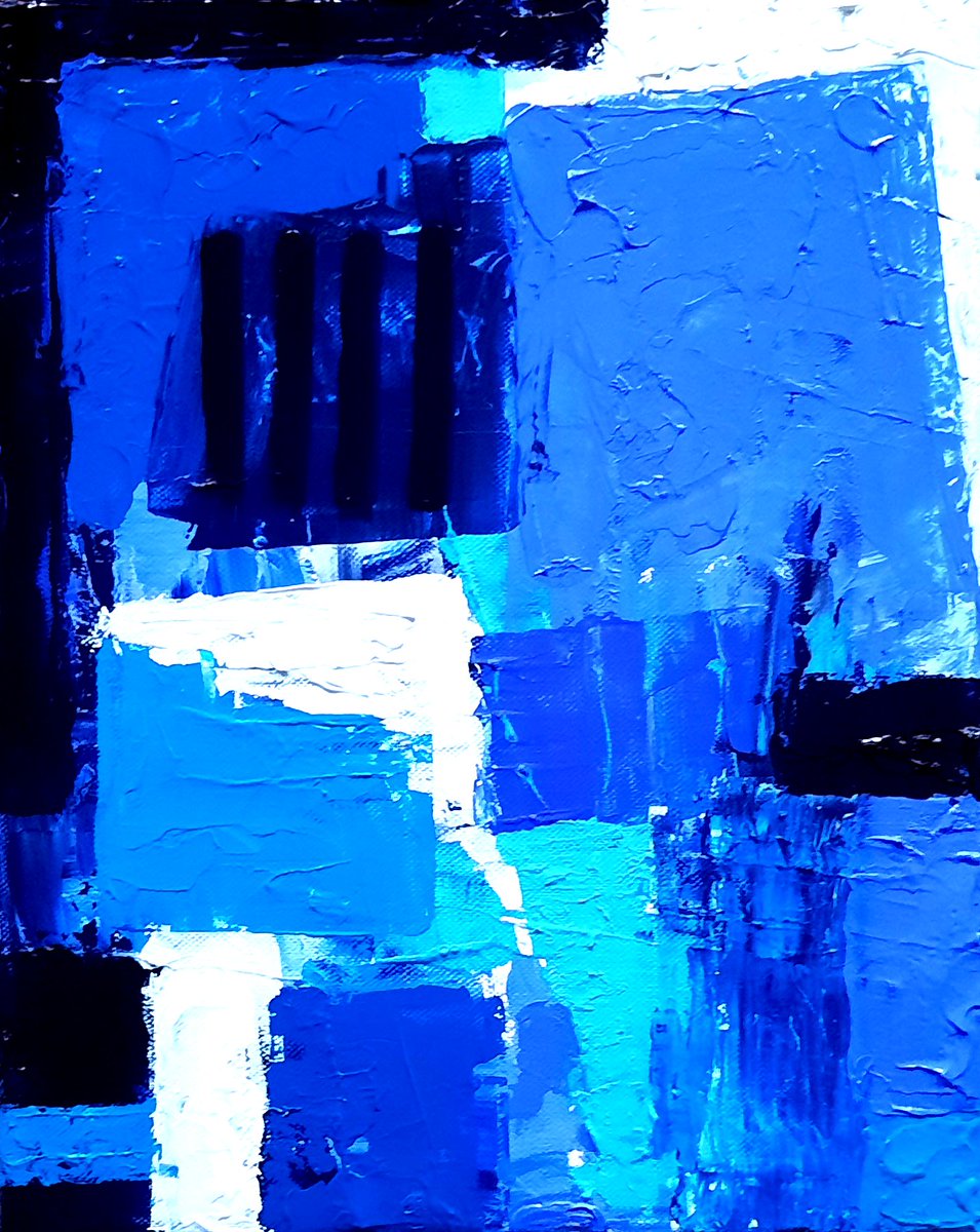 johnnol28417881's tweet image. @Nolanart DECONSTRUCTING blue #blueabstract #johnnolanartgallery #abstractartist  #fashion #art #happy